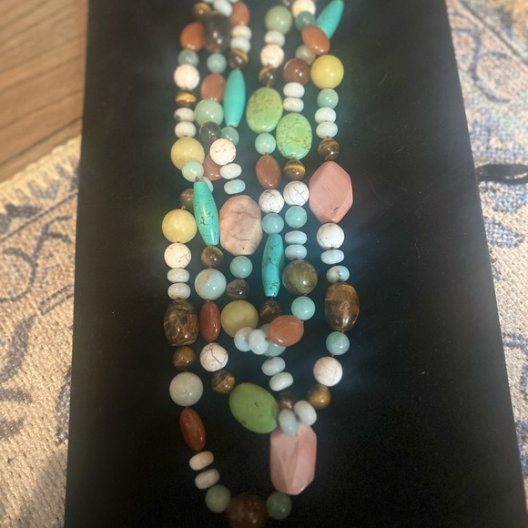 Multicolor Beaded Necklace - Picture 1 of 6